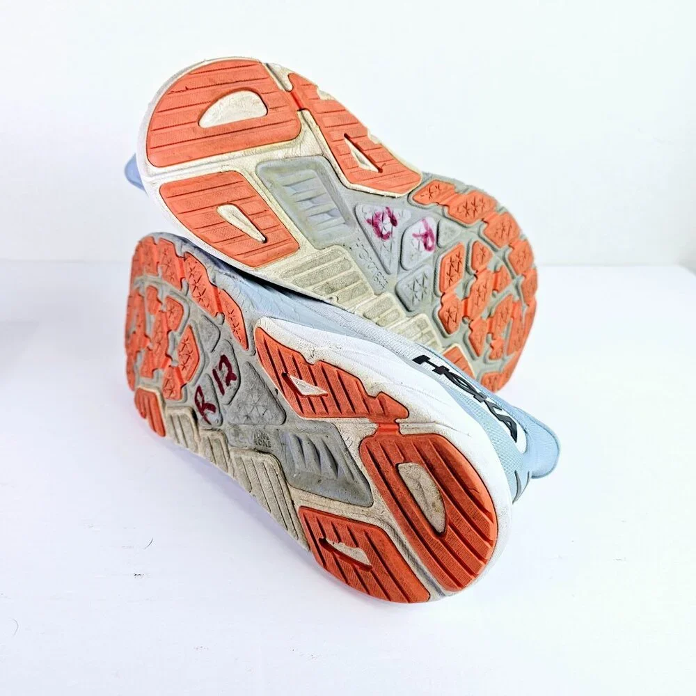 Hoka One One Arahi 6 1123195 PABF Plein Air Blue Fog Running Shoe Sneakers, 9B - Picture 7 of 10